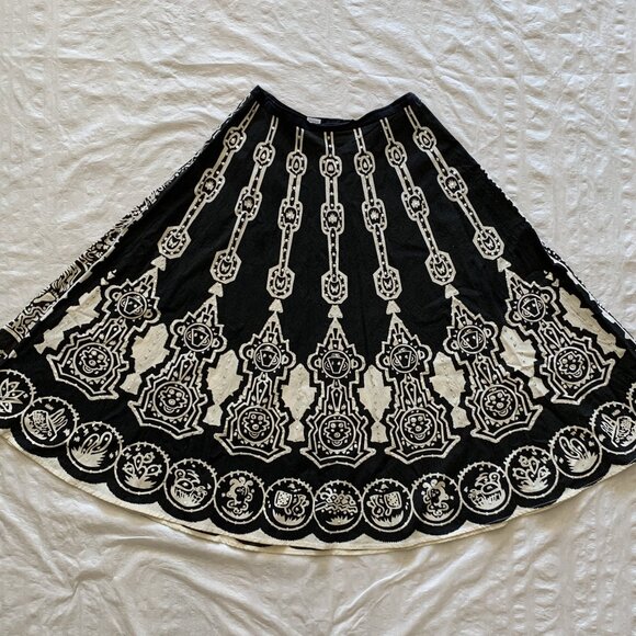 Vintage Gunit Fashions New York Women's Skirt with Sequins - Size Small S - Picture 1 of 16